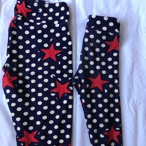 Mommy & Me Lularoe Leggings OS & SM
